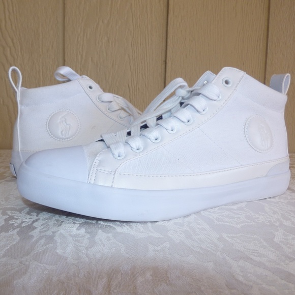 Polo Ralph Lauren Clarke Canvas Sneakers, 8,D - Picture 2 of 8